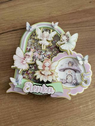 Vrstvený papírový zápich tentokrát do tématu víl 🧚‍♀️✨ Skvělý jako dekorace na dort nebo kamkoliv jinam jako poslední...